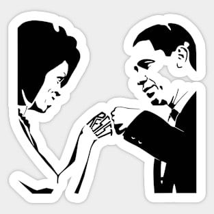 RESIST: Obama Fist Bump Sticker